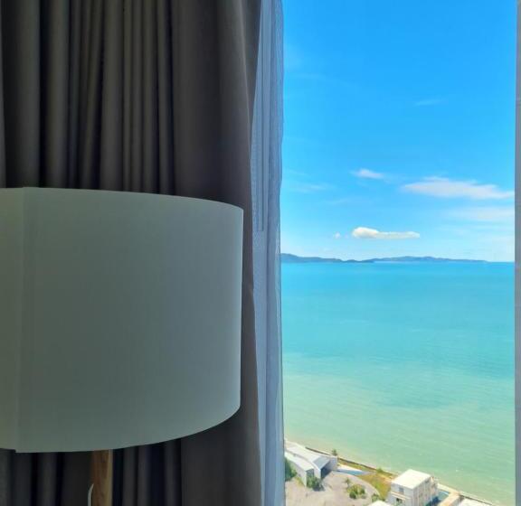 آپارتمان 1 خوابه با چشم‌انداز دریا, Veranda Residence Pattaya By Sea