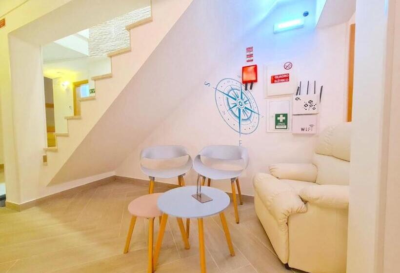 اتاق خانوادگی با سرویس بهداشتی مشترک, Quartos Para Viajantes, Surfistas, Grupos, Boa Energia
