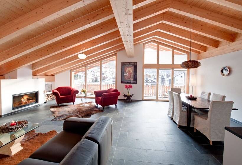 1 Bedroom Penthouse Apartment, Mountain Exposure Luxury Chalets & Penthouses & Apartments