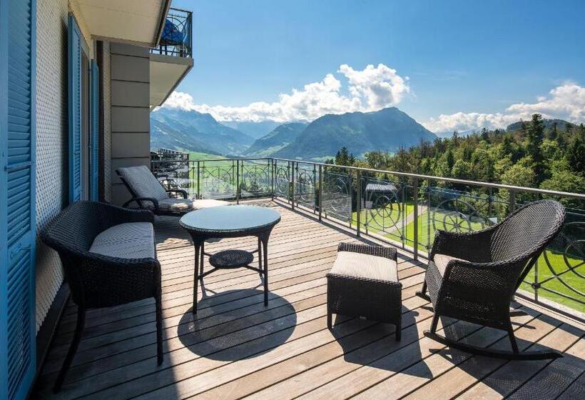 اتاق سوپریور با چشم‌انداز کوهستان, Villa Honegg