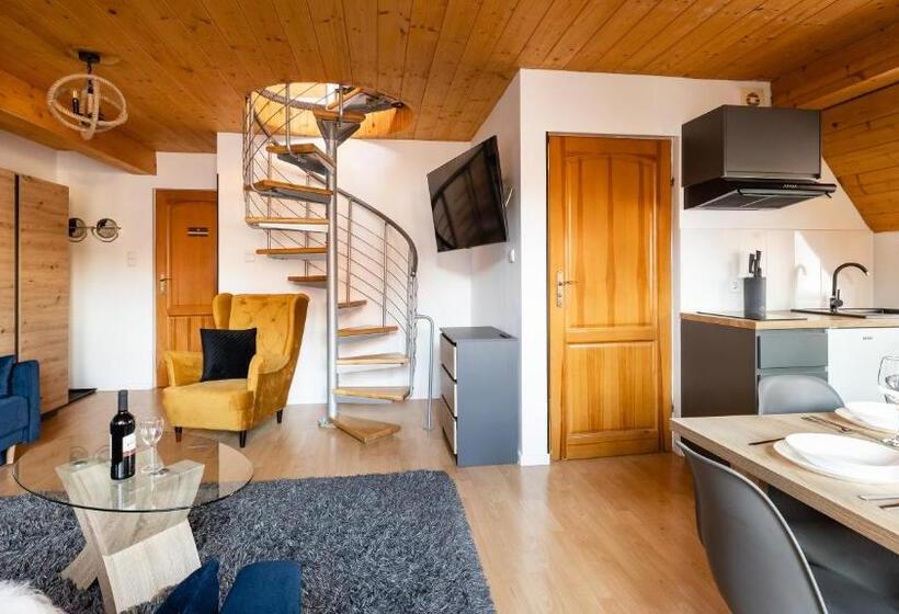 1 Bedroom Deluxe Apartment, Aparthotel Delta Zakopane - Delta Garden