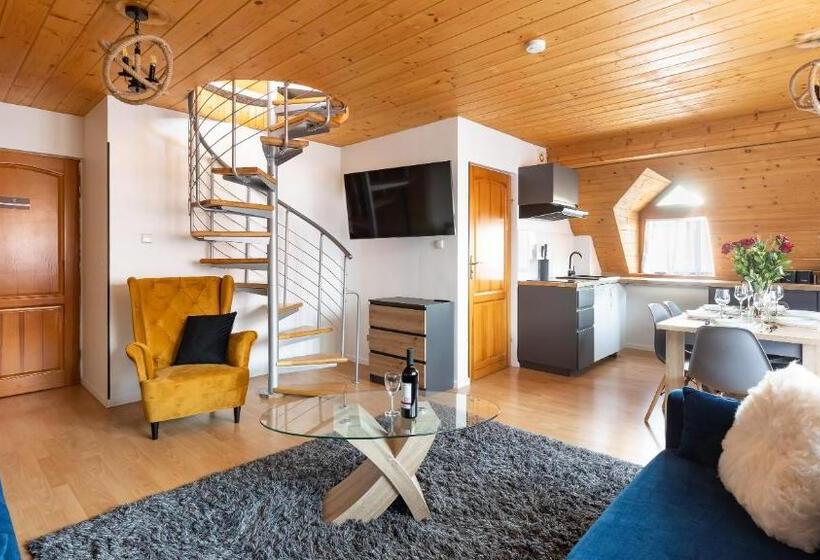 1 Bedroom Deluxe Apartment, Aparthotel Delta Zakopane - Delta Garden