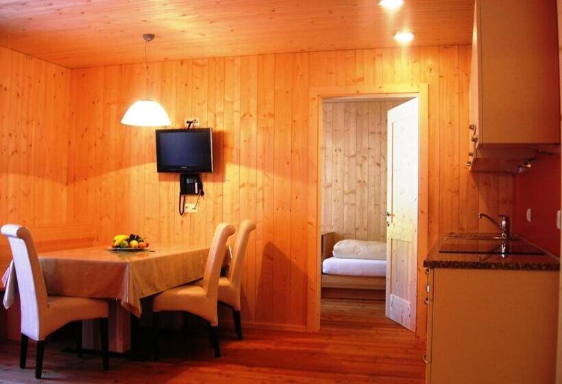 آپارتمان 2 خوابه با بالکن, Appartments Helvetia
