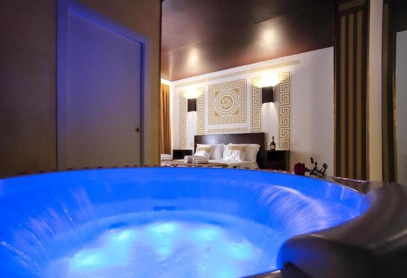 اتاق سوپریور با وان آب گرم, Villa Asfodelo Guest House & Relax
