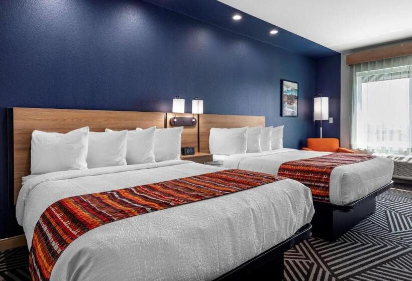 اتاق استاندارد با تخت دو نفره بزرگ برای معلولان, Best Western Plus Amarillo East