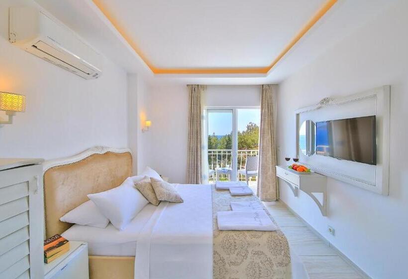 اتاق استاندارد با چشم‌انداز دریا, Linda Beach Class Hotel   Boutique Class