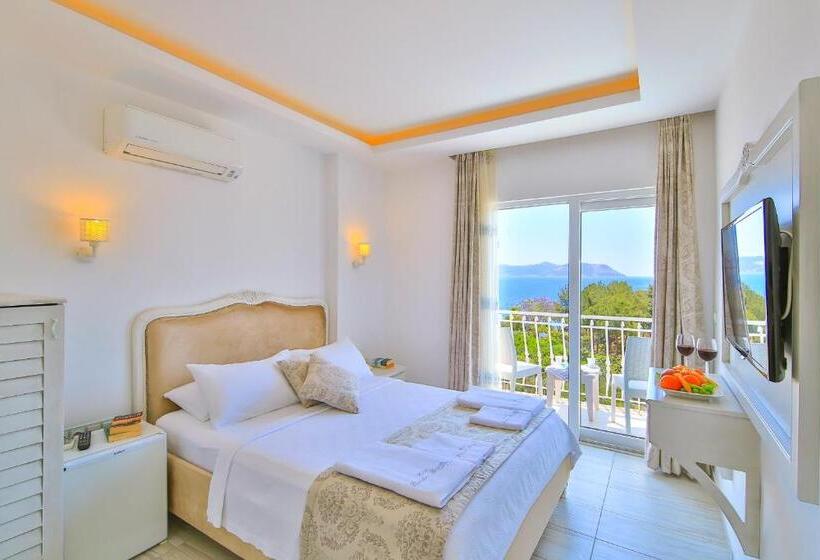 اتاق استاندارد با چشم‌انداز دریا, Linda Beach Class Hotel   Boutique Class