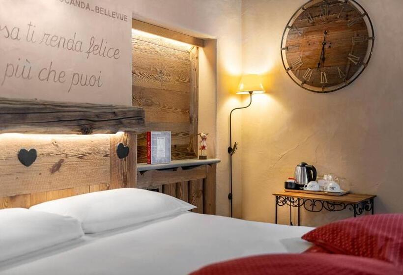 اتاق استاندارد با بالکن, Locanda Bellevue