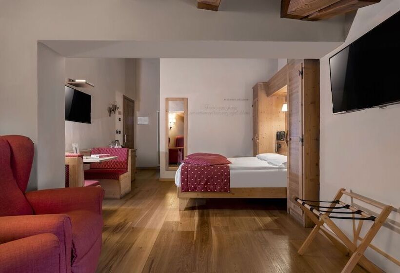 اتاق استاندارد با بالکن, Locanda Bellevue