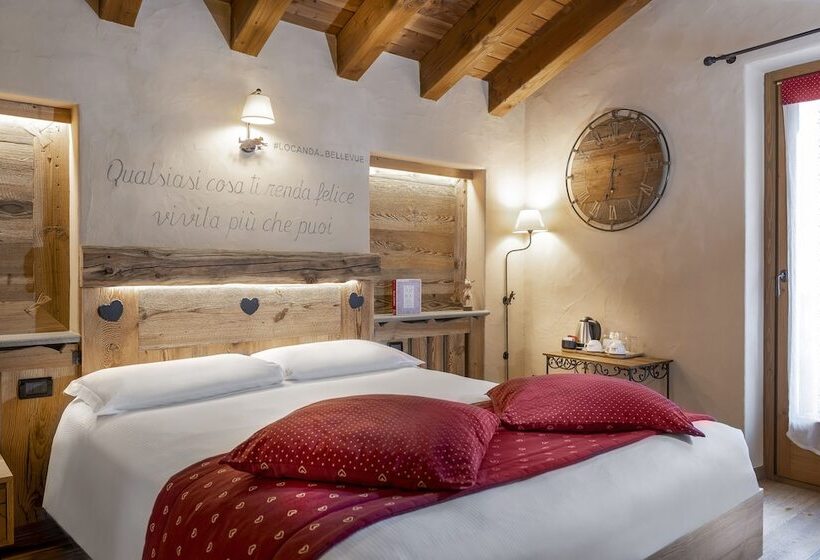 اتاق استاندارد با بالکن, Locanda Bellevue