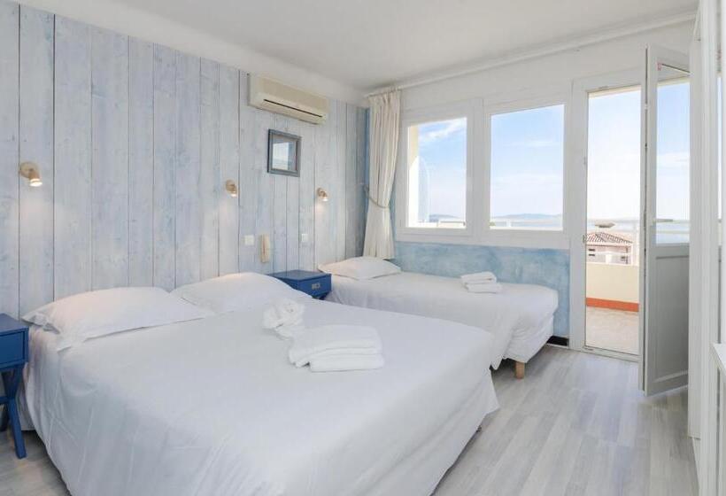 Трехместный Номер Стандарт Боковой Вид на Море, Cap Nègre Hôtel