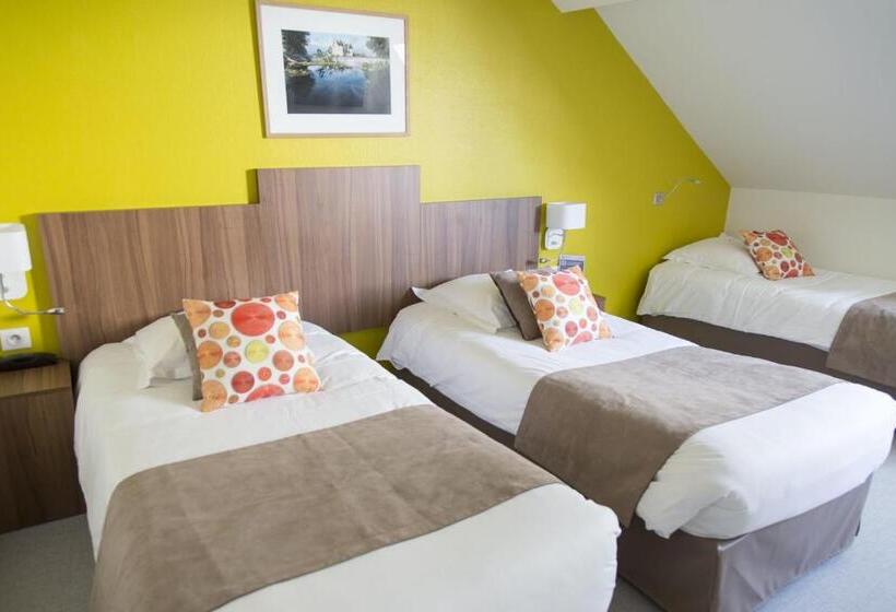 3 Bett Komfort Zimmer, Logis  Restaurant Chaptal, Amboise