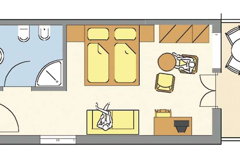 اتاق راحتی, Residence Hotel Gasser