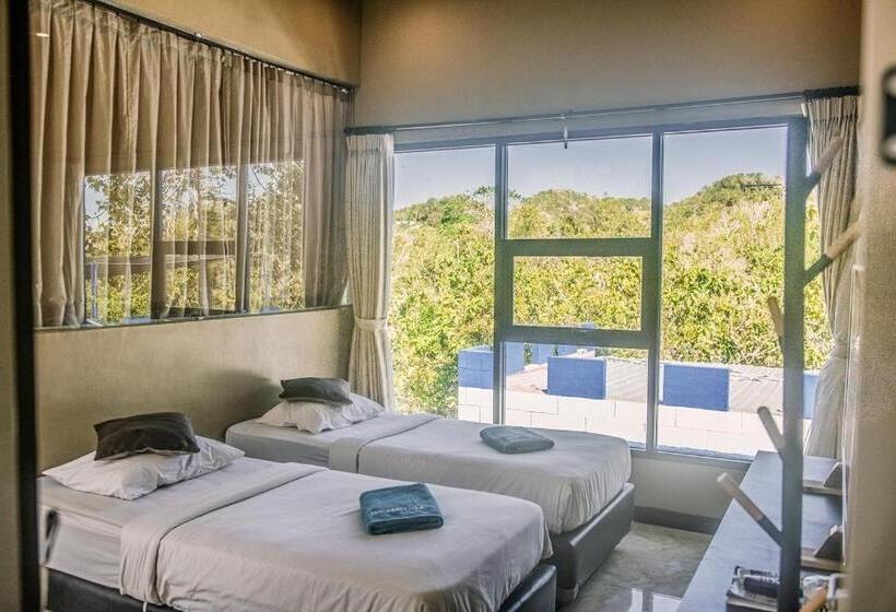 اتاق لوکس با چشم‌انداز باغ, Bombora Surf Camp