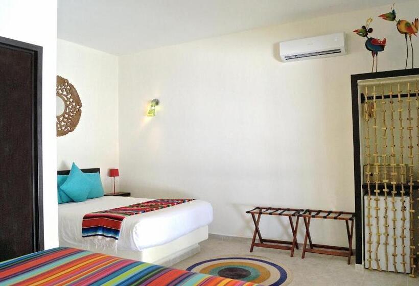 스탠다드 룸 바다 전망, Puerto Holbox Beach Front
