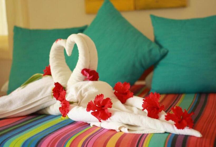 스탠다드 룸 더블 침대 2개, Puerto Holbox Beach Front