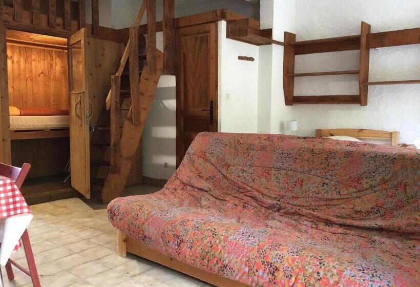آپارتمان 1 خوابه با تراس, Le Refuge Apparts Et 1chalets A Samoens 74