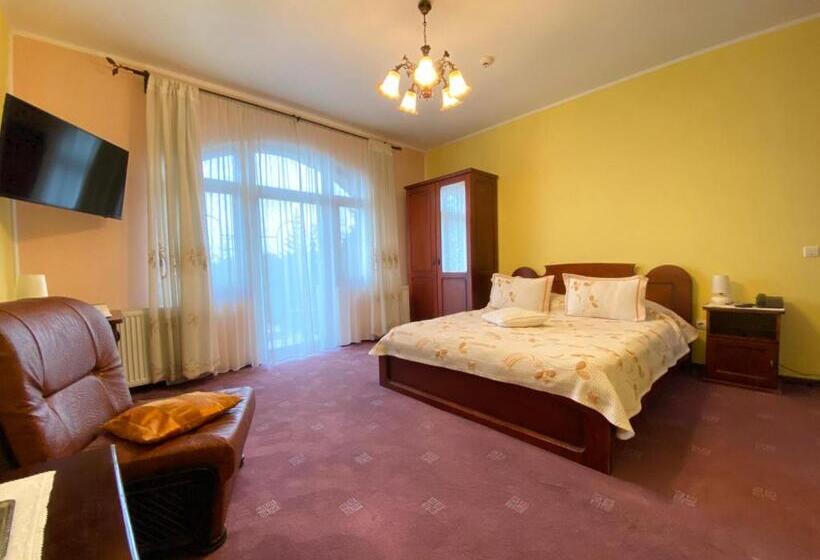 Standard Room with Balcony, Pensiunea Crocus   Sauna & Billiard