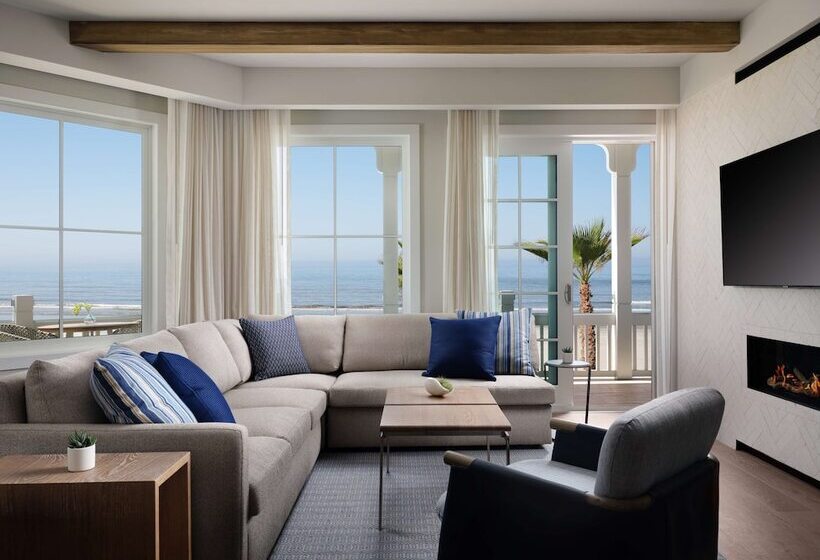 اتاق‌ استاندارد تودرتو با چشم‌انداز دریا, Shore House At The Del, Curio Collection By Hilton