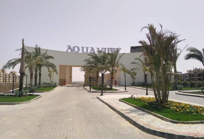 استودیو استاندارد با چشم‌انداز استخر, Aqua View Resort   قرية اكوا فيو الساحل الشمالي