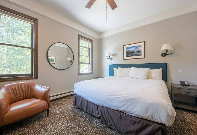 اتاق استاندارد با تخت دوبل, Elk Mountain Lodge