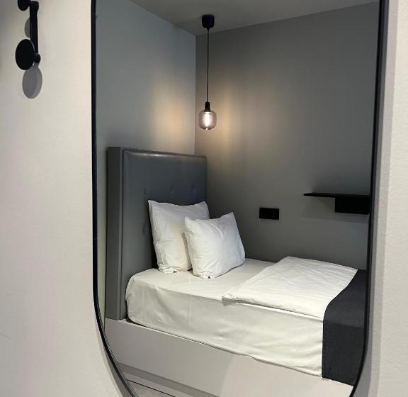 Standard Single Room, The Grey Design