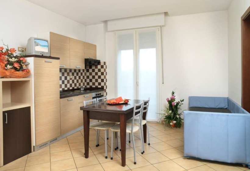 آپارتمان 1 خوابه, Residence Eurogarden