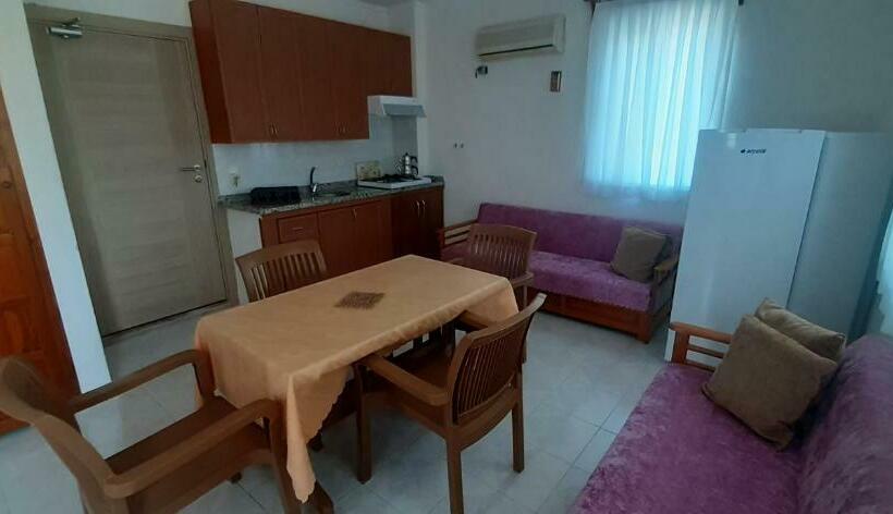 آپارتمان 1 خوابه با چشم‌انداز باغ, Mert Apart