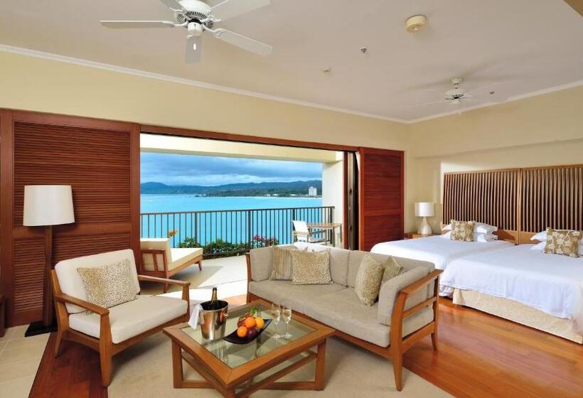 اتاق لوکس با چشم‌انداز دریا, The Terrace Club Wellness Resort At Busena
