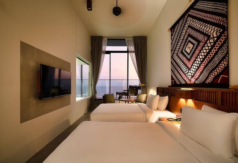 اتاق لوکس با چشم‌انداز دریا, Granbell Hotel Colombo