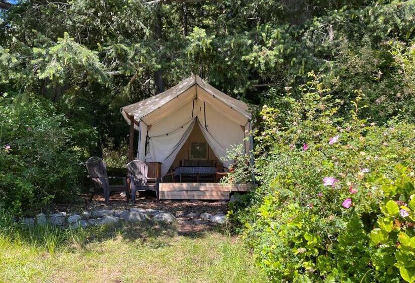 چادر با خدمات رفاهی استاندارد, Lopez Farm Cottages & Tent Camping