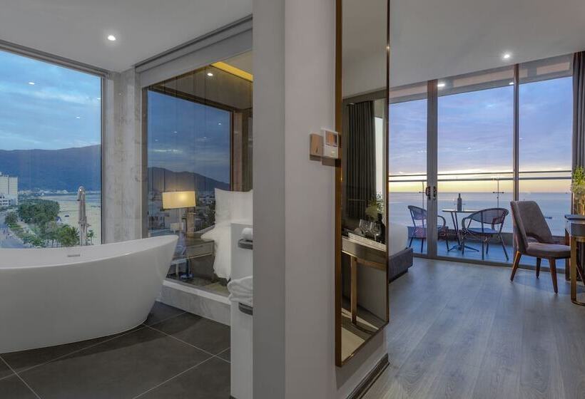 آپارتمان 1 خوابه با چشم‌انداز دریا, Le Sands Oceanfront Danang