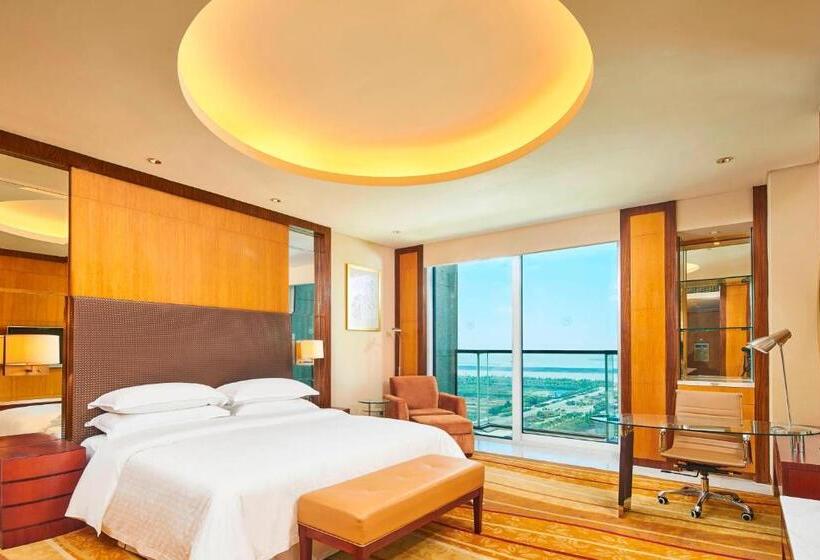 Executive-Zimmer Kingsize Bett, Sheraton Zhoushan