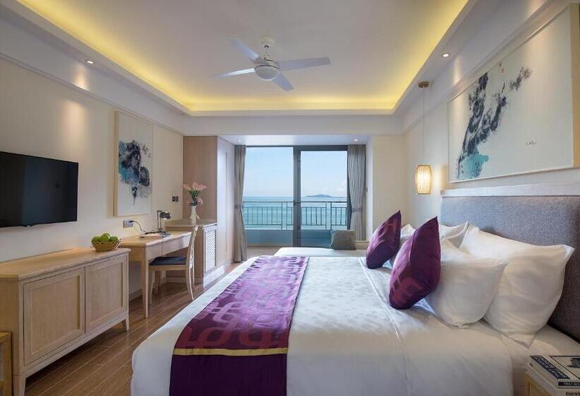 اتاق لوکس با چشم‌انداز دریا, Tianze Beach Resort