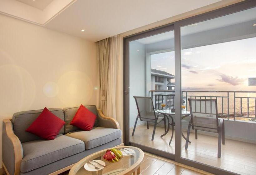 اتاق لوکس با چشم‌انداز دریا, Tianze Beach Resort