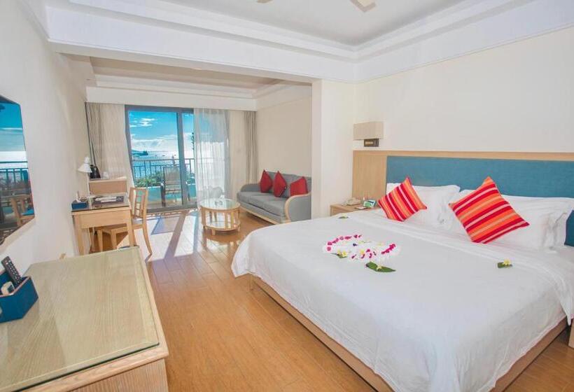 اتاق لوکس با چشم‌انداز دریا, Tianze Beach Resort