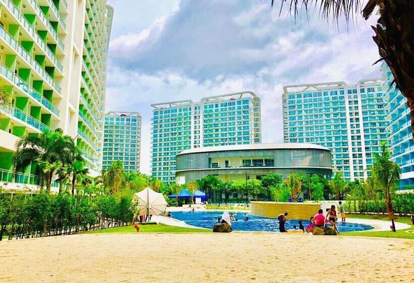 バルコニー付き１ベッドルームアパートメント, Azure Urban Resort A4 Near Airport Mall With Wavepool