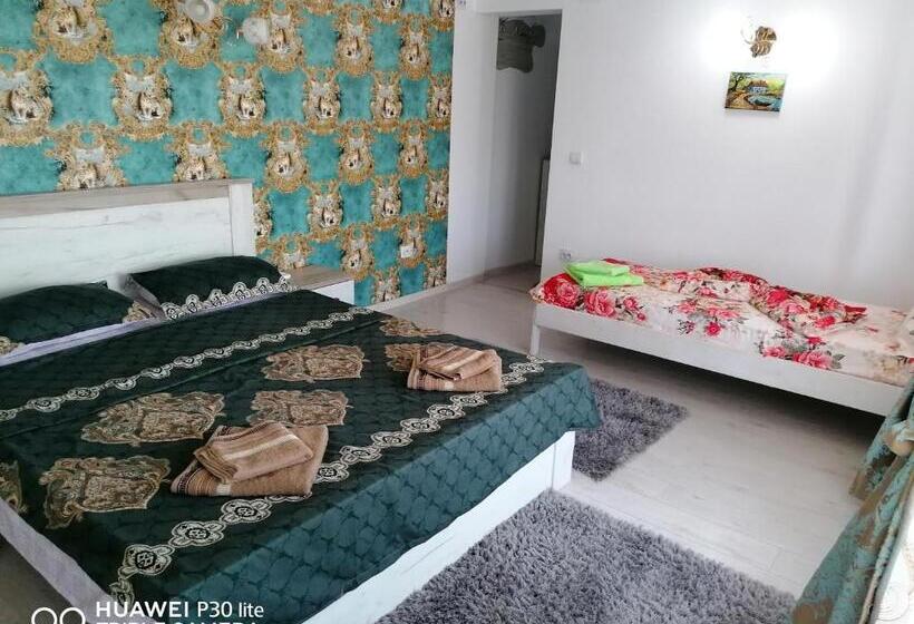 اتاق استاندارد سه تخته با چشم‌انداز باغ, Casa Iris Murighiol