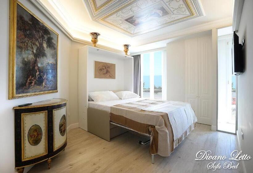 آپارتمان 1 خوابه با بالکن و چشم‌انداز دریا, Opera Arte Suite Apartments