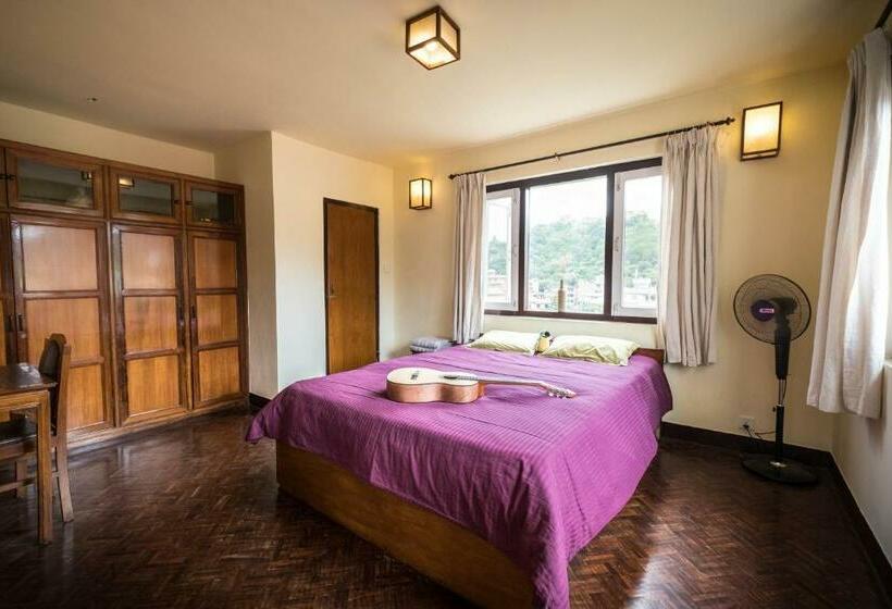 اتاق استاندارد با تخت بزرگ, Swayambhu View Guest House