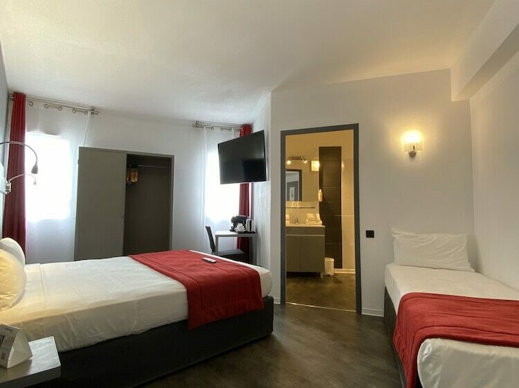 اتاق سوپریور سه تخته, The Originals City, Hôtel Les Dômes, Perpignan Sud Saleilles