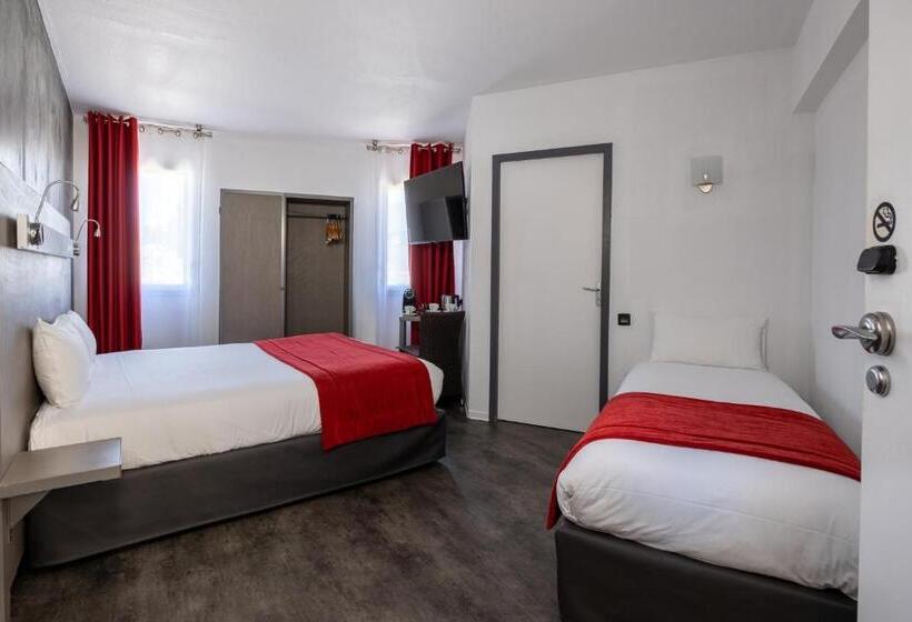 اتاق سوپریور سه تخته, The Originals City, Hôtel Les Dômes, Perpignan Sud Saleilles