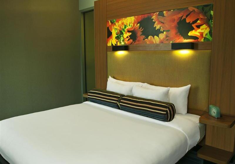 اتاق استاندارد با تخت بزرگ, Aloft Minneapolis