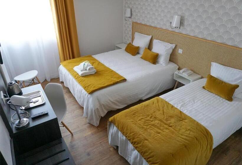 اتاق استاندارد سه نفره, Hôtel Le Glacier