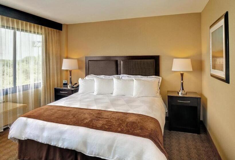 디럭스 스위트 킹 침대, Radisson Hotel Freehold
