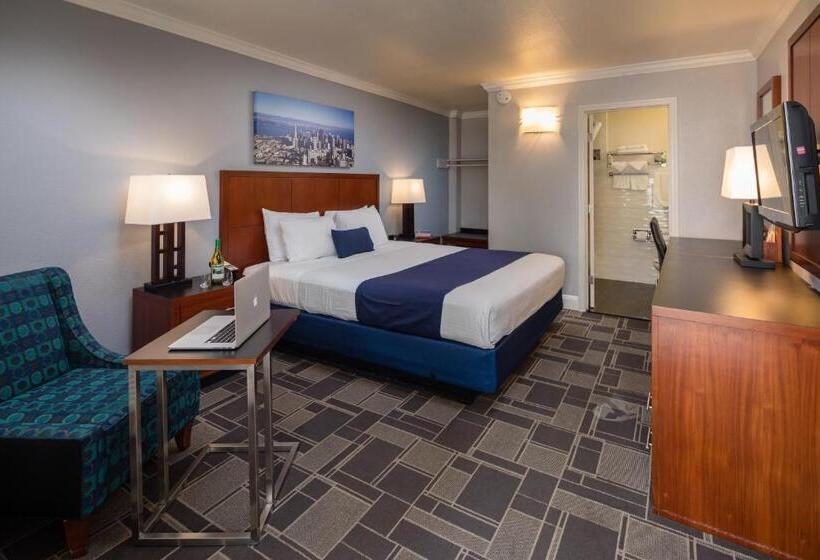 Standard Single Room Adapted for people with reduced mobility, Bay Bridge Inn San Francisco