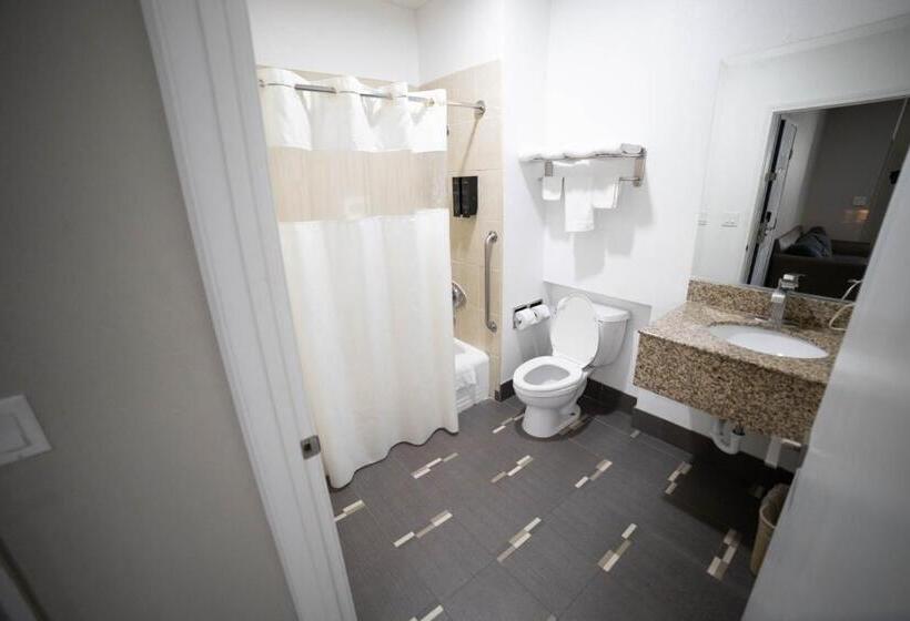 اتاق لوکس با تخت بزرگ, Mid City Inn & Suites Pico Rivera