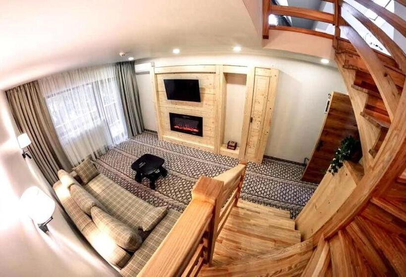 آپارتمان دوبلکس 1 خوابه, Popasul Domnesc  Resort& Spa  Voronet Vue