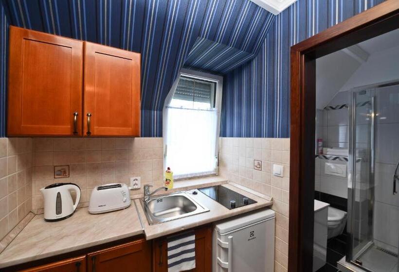 آپارتمان 1 خوابه با چشم‌انداز باغ, Rajna Villabridge&spa