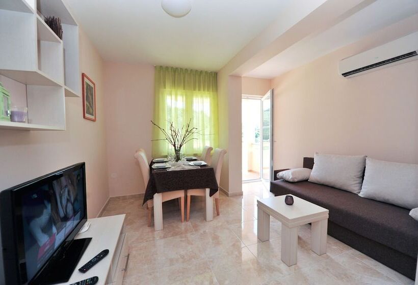 آپارتمان 2 خوابه با چشم‌انداز دریا, Lastura Aparthotel & Mobile Homes